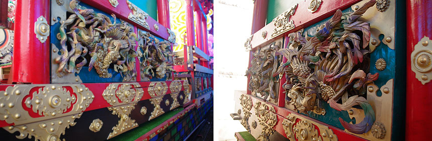 そのボードがさらに細かく加工され彩色を得るとこうなるのだ。