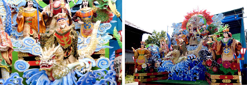 モチーフは様々ですが日本の神話は定番の題材なんですね。